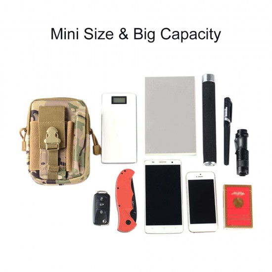 Black Portable Outdoor Tactical Pocket Bag Mobile Phone Waist Bag Wearing Belt Running Multi-functional Bag for Camping Hiking Fishing Black Portable Outdoor Tactical Pocket Bag Mobile Phone Waist Bag Wearing Belt Running Multi-functional Bag for Camping Hiking Fishing
