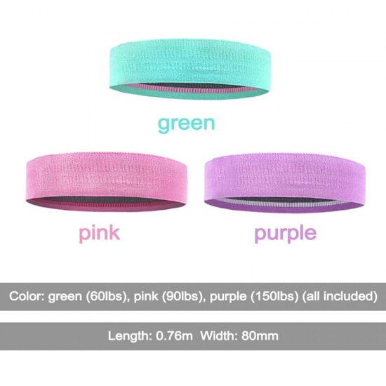 3pcs/set 60-150LB Resistance Bands Set Pull Rope Cotton Elastic Bands for Fitness Gym Equipment Exercise Yoga Workout Booty Band 3pcs/set 60-150LB Resistance Bands Set Pull Rope Cotton Elastic Bands for Fitness Gym Equipment Exercise Yoga Workout Booty Band