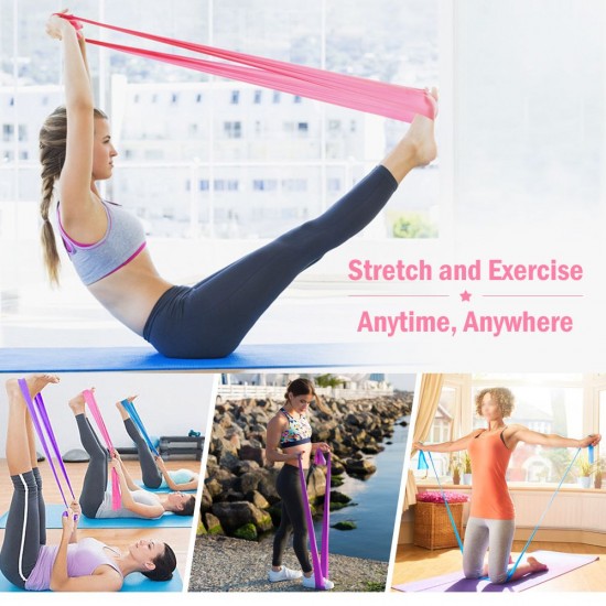 3pcs Resistance Bands Set with Door Anchor and Carry Bag Elastic Exercise Workout Bands for Women Men Fitness Strength Training Yoga Pilates 3pcs Resistance Bands Set with Door Anchor and Carry Bag Elastic Exercise Workout Bands for Women Men Fitness Strength Training Yoga Pilates