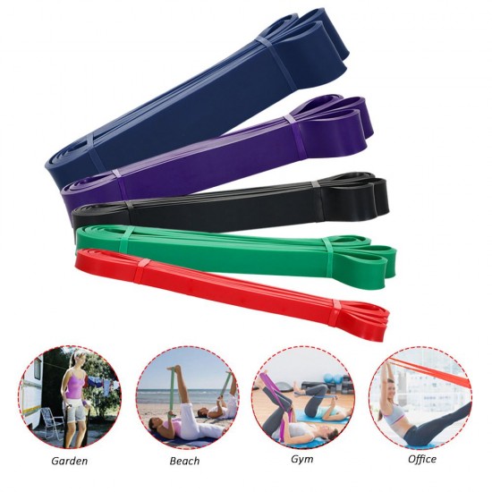 208cm Resistance Loop Band Natural Latex Yoga Strength Training Stretch Band Home Gym Fitness Exercise Workout Elastic Band with Carry Bag 208cm Resistance Loop Band Natural Latex Yoga Strength Training Stretch Band Home Gym Fitness Exercise Workout Elastic Band with Carry Bag
