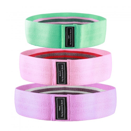 3pcs Fabric Resistance Glute Bands for Legs and Butt Hip Workout Exercise Bands with Spiky Massage Ball and Carry Bag Yoga Pilates Strength Training 3pcs Fabric Resistance Glute Bands for Legs and Butt Hip Workout Exercise Bands with Spiky Massage Ball and Carry Bag Yoga Pilates Strength Training