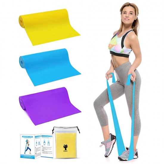 3pcs Resistance Bands Set Elastic Exercise Workout Bands for Women Men Fitness Strength Training Yoga Pilates Workouts 3pcs Resistance Bands Set Elastic Exercise Workout Bands for Women Men Fitness Strength Training Yoga Pilates Workouts