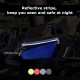 Unisex Waist Bag Waterproof Large Capacity Adjustable Strap Zipper Reflective Stripe Climbing Hiking Sports Bag Waist Pack Unisex Waist Bag Waterproof Large Capacity Adjustable Strap Zipper Reflective Stripe Climbing Hiking Sports Bag Waist Pack