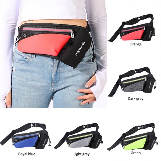 Unisex Waist Bag Waterproof Large Capacity Adjustable Strap Zipper Reflective Stripe Climbing Hiking Sports Bag Waist Pack Unisex Waist Bag Waterproof Large Capacity Adjustable Strap Zipper Reflective Stripe Climbing Hiking Sports Bag Waist Pack