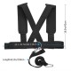 Adjustable Training Belt Resistance Elastic Belt Running Safety Training Rope Sled Harness Tire Pulling Harness Workout Resistance Bands Speed Training Adjustable Training Belt Resistance Elastic Belt Running Safety Training Rope Sled Harness Tire Pulling Harness Workout Resistance Bands Speed Training