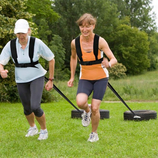 Adjustable Training Belt Resistance Elastic Belt Running Safety Training Rope Sled Harness Tire Pulling Harness Workout Resistance Bands Speed Training Adjustable Training Belt Resistance Elastic Belt Running Safety Training Rope Sled Harness Tire Pulling Harness Workout Resistance Bands Speed Training