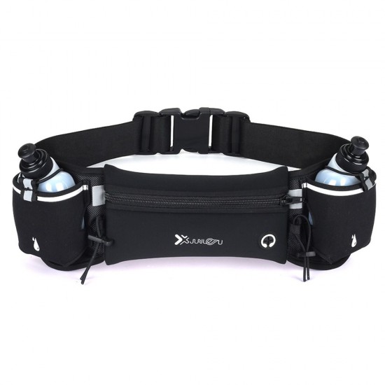 Waist Bag Running Belt with Water Bottles Phone Bag Waterproof for Sport Fitness Waist Bag Running Belt with Water Bottles Phone Bag Waterproof for Sport Fitness
