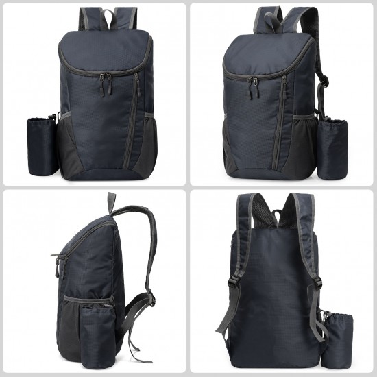 20L Lightweight Folding Backpack Water Repellent Bag for Cycling Camping Climbing Hiking Traveling Schooling 20L Lightweight Folding Backpack Water Repellent Bag for Cycling Camping Climbing Hiking Traveling Schooling