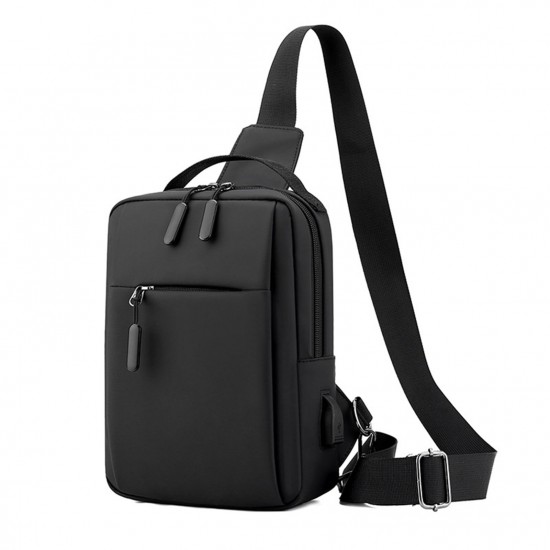 Men Sling Bag Single Shoulder Bag Crossbody Bag Wear-Resistant Nylon Bag Adjustable Strap Shoulder Bag Men Sling Bag Single Shoulder Bag Crossbody Bag Wear-Resistant Nylon Bag Adjustable Strap Shoulder Bag