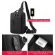 Men Sling Bag Single Shoulder Bag Crossbody Bag Wear-Resistant Nylon Bag Adjustable Strap Shoulder Bag Men Sling Bag Single Shoulder Bag Crossbody Bag Wear-Resistant Nylon Bag Adjustable Strap Shoulder Bag