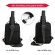 Men Sling Bag Single Shoulder Bag Crossbody Bag Wear-Resistant Nylon Bag Adjustable Strap Shoulder Bag Men Sling Bag Single Shoulder Bag Crossbody Bag Wear-Resistant Nylon Bag Adjustable Strap Shoulder Bag