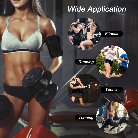 Arms Trimmers Men Women Arm Sleeves Adjustable Arm Brace Arm Sweat Bands for Weight Loss Fitness Running Arms Trimmers Men Women Arm Sleeves Adjustable Arm Brace Arm Sweat Bands for Weight Loss Fitness Running