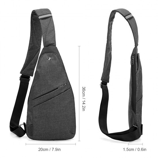 Men Chest Bag Sling Bag Crossbody Bag Single Shoulder Backpack Waterproof Travel Chest Bag Casual Daypack Men Chest Bag Sling Bag Crossbody Bag Single Shoulder Backpack Waterproof Travel Chest Bag Casual Daypack