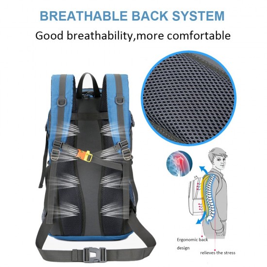 50L Mountaineering Backpack Waterproof Outdoor Running Bag Bicycle Bag Large Capacity Riding Bag Breathable Jogging Travel Daypack Bag for Riding Running Hiking Camping 50L Mountaineering Backpack Waterproof Outdoor Running Bag Bicycle Bag Large Capacity Riding Bag Breathable Jogging Travel Daypack Bag for Riding Running Hiking Camping