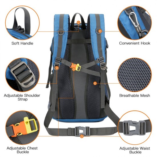 50L Mountaineering Backpack Waterproof Outdoor Running Bag Bicycle Bag Large Capacity Riding Bag Breathable Jogging Travel Daypack Bag for Riding Running Hiking Camping 50L Mountaineering Backpack Waterproof Outdoor Running Bag Bicycle Bag Large Capacity Riding Bag Breathable Jogging Travel Daypack Bag for Riding Running Hiking Camping