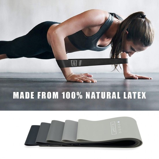 5pcs Resistance Loop Bands with Storage Bag Yoga Elastic Band Set for Yoga Home Gym Exercise Training 5pcs Resistance Loop Bands with Storage Bag Yoga Elastic Band Set for Yoga Home Gym Exercise Training
