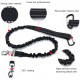 Hands Free Dog Leash Waist Bag Reflective Waist Pouch with Retractable Bungees Poop Bag Dispenser Pouch Adjustable Waist Belt for Training Walking Jogging and Running Your Pet Hands Free Dog Leash Waist Bag Reflective Waist Pouch with Retractable Bungees Poop Bag Dispenser Pouch Adjustable Waist Belt for Training Walking Jogging and Running Your Pet