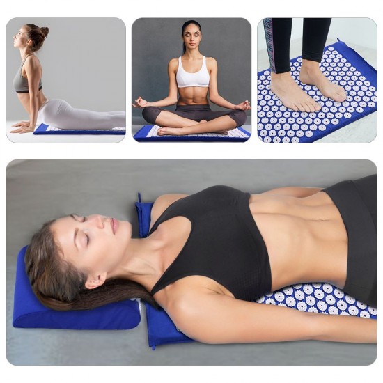 Acupressure Mat and Pillow Set Acupressure Mat and Pillow Set