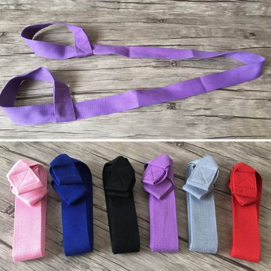 Adjustable Yoga Mat Strap Cotton Mat Carrier Sling Comfy Stretching Strap Adjustable Yoga Mat Strap Cotton Mat Carrier Sling Comfy Stretching Strap