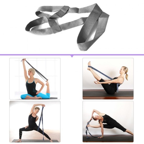 Adjustable Yoga Mat Strap Cotton Mat Carrier Sling Comfy Stretching Strap Adjustable Yoga Mat Strap Cotton Mat Carrier Sling Comfy Stretching Strap