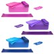 4pcs Yoga Equipment Set Yoga Blocks Stretching Strap Resistance Loop Band Exercise Band 4pcs Yoga Equipment Set Yoga Blocks Stretching Strap Resistance Loop Band Exercise Band