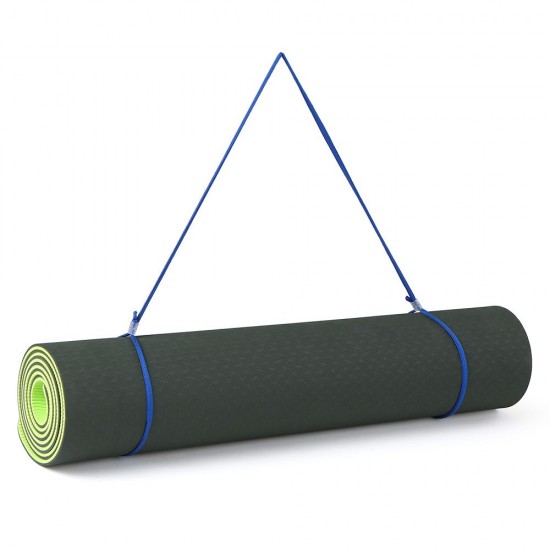 72x24IN Non-slip Yoga Mat TPE Eco Friendly Fitness Pilates Gymnastics Mat Gift Carrying Strap and Storage Bag 72x24IN Non-slip Yoga Mat TPE Eco Friendly Fitness Pilates Gymnastics Mat Gift Carrying Strap and Storage Bag