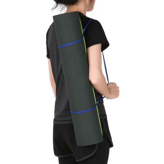 72x24IN Non-slip Yoga Mat TPE Eco Friendly Fitness Pilates Gymnastics Mat Gift Carrying Strap and Storage Bag 72x24IN Non-slip Yoga Mat TPE Eco Friendly Fitness Pilates Gymnastics Mat Gift Carrying Strap and Storage Bag
