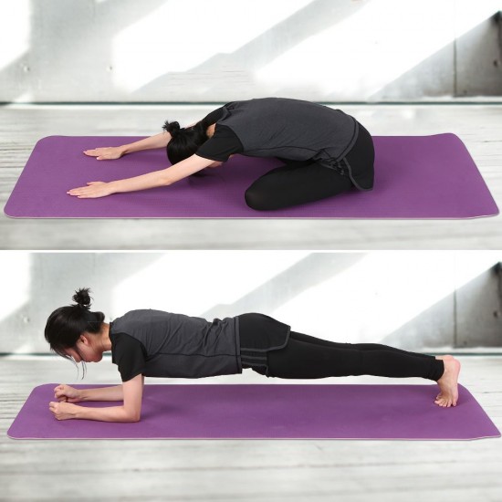 72x24IN Non-slip Yoga Mat TPE Eco Friendly Fitness Pilates Gymnastics Mat Gift Carrying Strap and Storage Bag 72x24IN Non-slip Yoga Mat TPE Eco Friendly Fitness Pilates Gymnastics Mat Gift Carrying Strap and Storage Bag