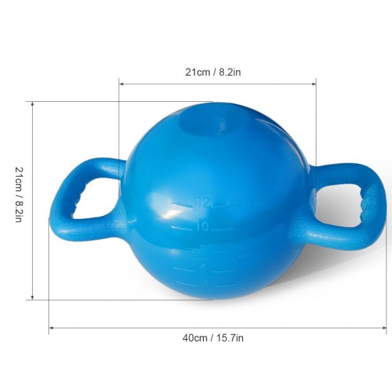 Yoga Fitness Kettle Bell 4-12LB Adjustable Water Kettlebell Dumbbell Double Handles Pilates Body Shaping Equipment Yoga Fitness Kettle Bell 4-12LB Adjustable Water Kettlebell Dumbbell Double Handles Pilates Body Shaping Equipment