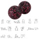 Massage Balls Set Double Peanut Ball Spiky Ball Fascial Ball Tissue Treatment Muscle Therapy Balls Set Massage Balls Set Double Peanut Ball Spiky Ball Fascial Ball Tissue Treatment Muscle Therapy Balls Set