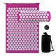 Acupressure Mat and Pillow Set with Spiky Massage Ball and Carry Bag for Back Neck Pain Stress Relief Muscle Relaxation Acupressure Mat and Pillow Set with Spiky Massage Ball and Carry Bag for Back Neck Pain Stress Relief Muscle Relaxation