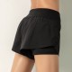 Women Running Shorts 2-in-1 with Pocket Wide Waistband Coverage Layer Liner Lounging Sport Yoga Leggings Fitness Workout Athletic Gym Home Sportswear Women Running Shorts 2-in-1 with Pocket Wide Waistband Coverage Layer Liner Lounging Sport Yoga Leggings Fitness Workout Athletic Gym Home Sportswear