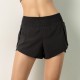 Women Running Shorts 2-in-1 with Pocket Wide Waistband Coverage Layer Liner Lounging Sport Yoga Leggings Fitness Workout Athletic Gym Home Sportswear Women Running Shorts 2-in-1 with Pocket Wide Waistband Coverage Layer Liner Lounging Sport Yoga Leggings Fitness Workout Athletic Gym Home Sportswear