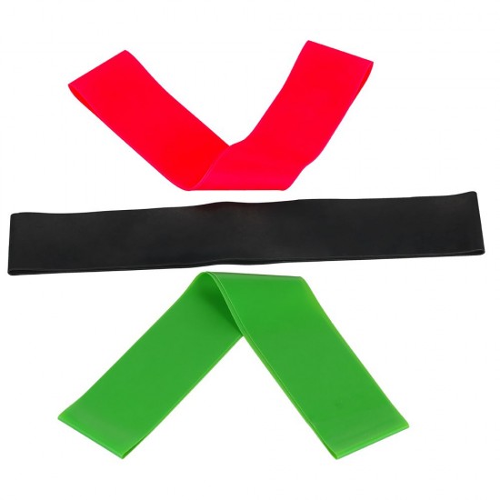 3PCS Sports Exercise Resistance Loop Bands Set Elastic Booty Band Set for Legs and Strength Training 3PCS Sports Exercise Resistance Loop Bands Set Elastic Booty Band Set for Legs and Strength Training