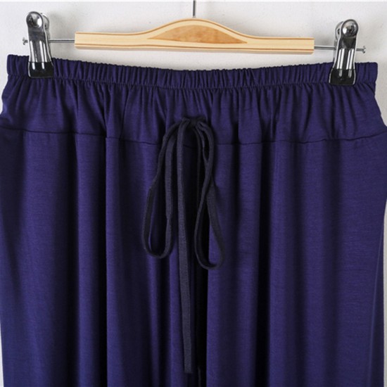 Women Wide Leg Pants Drawstring Loose Flare Dance Pants Female Trousers Yoga Workout Beach Women Wide Leg Pants Drawstring Loose Flare Dance Pants Female Trousers Yoga Workout Beach