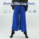 Women Wide Leg Pants Drawstring Loose Flare Dance Pants Female Trousers Yoga Workout Beach Women Wide Leg Pants Drawstring Loose Flare Dance Pants Female Trousers Yoga Workout Beach