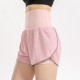 Women 2-in-1 Yoga Shorts High Waist Wide Waistband Breathable Fabric Running Dancing Fitness Sports Shorts Women 2-in-1 Yoga Shorts High Waist Wide Waistband Breathable Fabric Running Dancing Fitness Sports Shorts