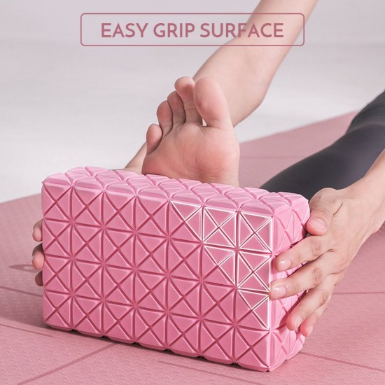 EVA Yoga Block Thick Non Slip Gym Foam Brick Yoga Bolster Pillow Cushion for Beginners and Advanced Pilates Meditation Accessories Aid for Support and Balance EVA Yoga Block Thick Non Slip Gym Foam Brick Yoga Bolster Pillow Cushion for Beginners and Advanced Pilates Meditation Accessories Aid for Support and Balance