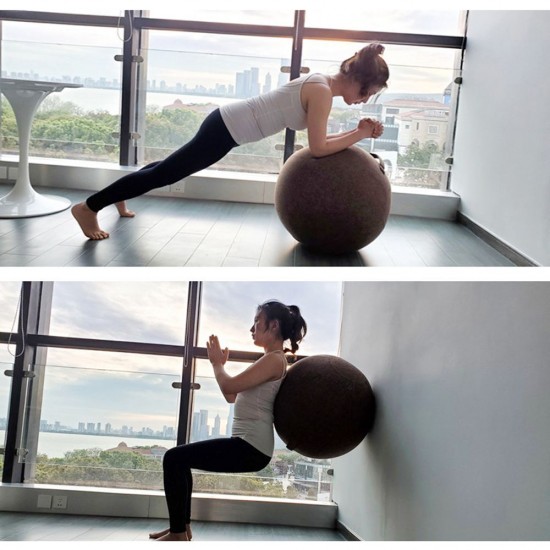 55cm/65cm/75cm Cotton+Linen Protective Yoga Ball Cover Exercise Ball Protection Skin Wrap Accessory 55cm/65cm/75cm Cotton+Linen Protective Yoga Ball Cover Exercise Ball Protection Skin Wrap Accessory