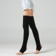 Women Yoga Stockings Open Heel Ribbed Knit Thigh High Leg Warmers for Ballet Dancing Lounging Women Yoga Stockings Open Heel Ribbed Knit Thigh High Leg Warmers for Ballet Dancing Lounging