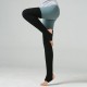 Women Yoga Stockings Open Heel Ribbed Knit Thigh High Leg Warmers for Ballet Dancing Lounging Women Yoga Stockings Open Heel Ribbed Knit Thigh High Leg Warmers for Ballet Dancing Lounging