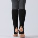 Women Stockings Open Heel Knee High Leg Warmers Ribbed Knit for Yoga Ballet Dancing Lounging Women Stockings Open Heel Knee High Leg Warmers Ribbed Knit for Yoga Ballet Dancing Lounging