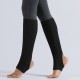 Women Stockings Open Heel Knee High Leg Warmers Ribbed Knit for Yoga Ballet Dancing Lounging Women Stockings Open Heel Knee High Leg Warmers Ribbed Knit for Yoga Ballet Dancing Lounging