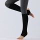 Women Stockings Open Heel Knee High Leg Warmers Ribbed Knit for Yoga Ballet Dancing Lounging Women Stockings Open Heel Knee High Leg Warmers Ribbed Knit for Yoga Ballet Dancing Lounging