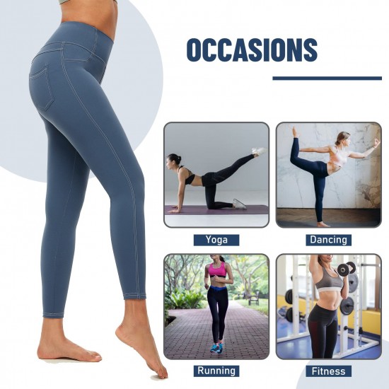 Women Leggings High Waist Back Pocket Quick-dry Moisture-wicking Tight Slimming Pants Running Fitness Workout Yoga Pants Women Leggings High Waist Back Pocket Quick-dry Moisture-wicking Tight Slimming Pants Running Fitness Workout Yoga Pants