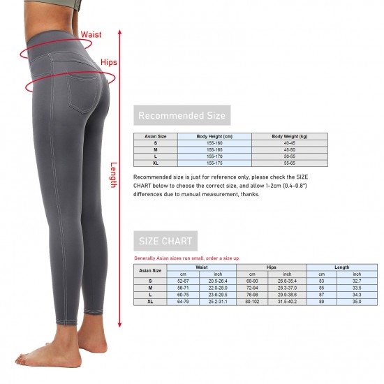 Women Leggings High Waist Back Pocket Quick-dry Moisture-wicking Tight Slimming Pants Running Fitness Workout Yoga Pants Women Leggings High Waist Back Pocket Quick-dry Moisture-wicking Tight Slimming Pants Running Fitness Workout Yoga Pants