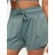 2 in 1 Women Sport Shorts Elastic Waist Quick Dry Gym Workout Yoga Short Pants 2 in 1 Women Sport Shorts Elastic Waist Quick Dry Gym Workout Yoga Short Pants