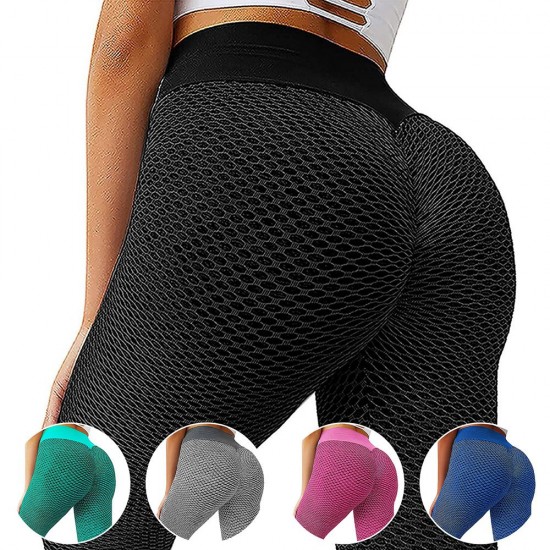 Women Leggings Anti Cellulite Butt Lifting High Waist Textured Elastic Yoga Pants Bubble Butt Sport Workout Tights Women Leggings Anti Cellulite Butt Lifting High Waist Textured Elastic Yoga Pants Bubble Butt Sport Workout Tights