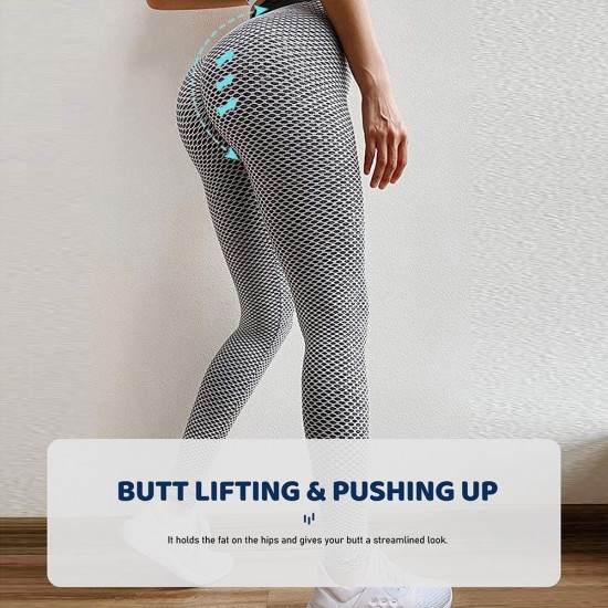 Women Leggings Anti Cellulite Butt Lifting High Waist Textured Elastic Yoga Pants Bubble Butt Sport Workout Tights Women Leggings Anti Cellulite Butt Lifting High Waist Textured Elastic Yoga Pants Bubble Butt Sport Workout Tights