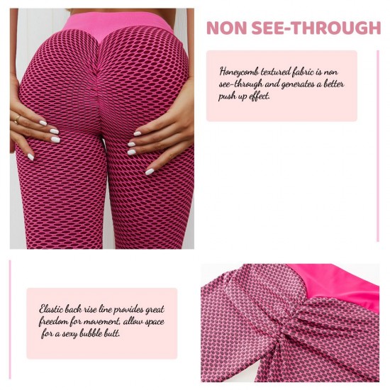 Women Leggings Anti Cellulite Butt Lifting High Waist Textured Elastic Yoga Pants Bubble Butt Sport Workout Tights Women Leggings Anti Cellulite Butt Lifting High Waist Textured Elastic Yoga Pants Bubble Butt Sport Workout Tights